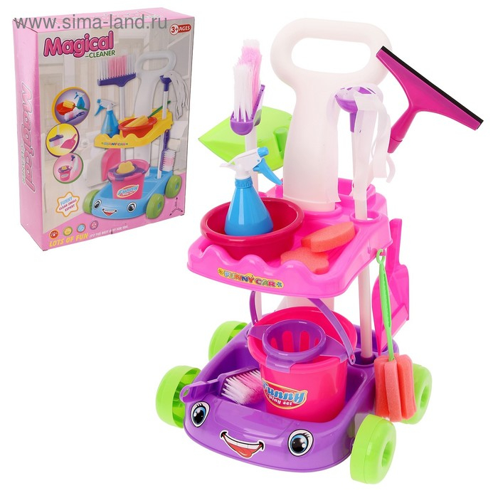 Игровой модуль на колёсах «Мамина помощница», с аксессуарами Игровой модуль на колёсах «Мамина помощница», с аксессуарами
