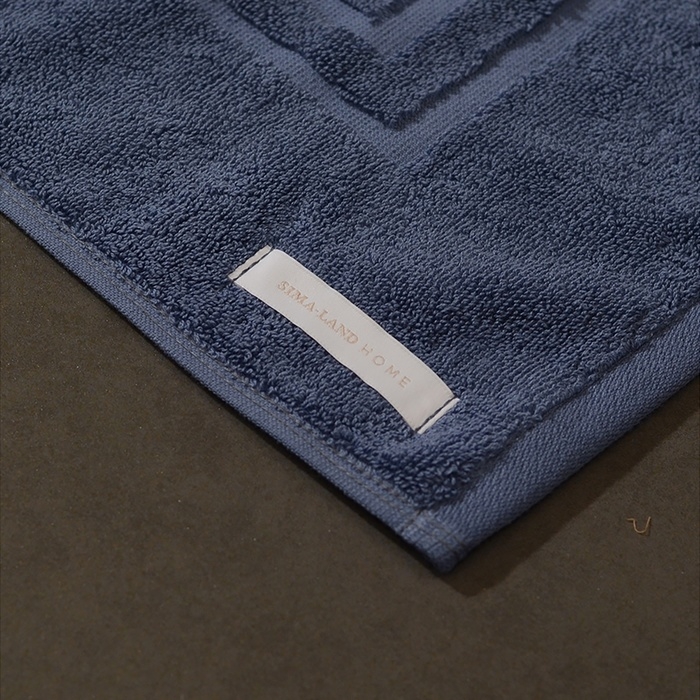 Коврик махровый SL HOME: Basic "Ривьера" 50х70 см, 100% хлопок, 730 г/м2