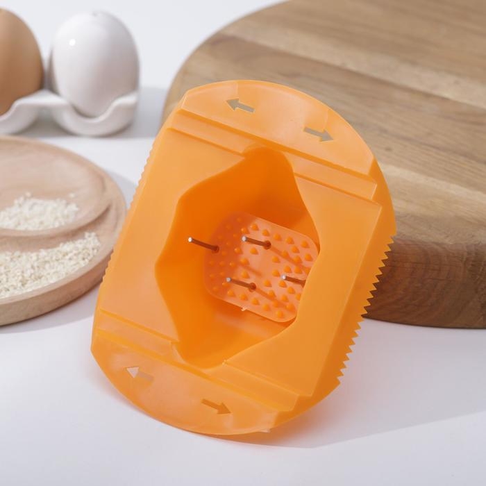 Овощедержатель компактный, пластиковый, цвет оранжевый Овощедержатель компактный, пластиковый, цвет оранжевый