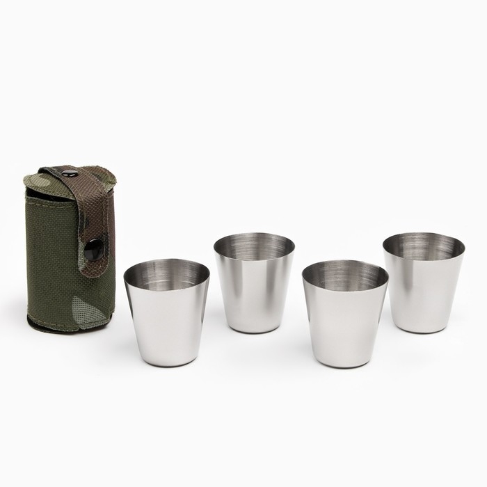 Стопки, 23 Февраля, набор 4 шт по 30 мл, 4 х 3.5 см Стопки, 23 Февраля, набор 4 шт по 30 мл, 4 х 3.5 см