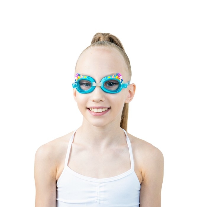 Очки для плавания детские ONLYTOP «Русалки», цвет МИКС Очки для плавания детские ONLYTOP «Русалки», цвет МИКС