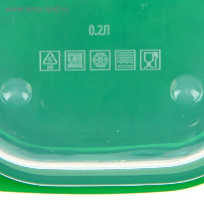 Ланч-бокс прямоугольный FoodVibes «Овощное ассорти», 150 мл