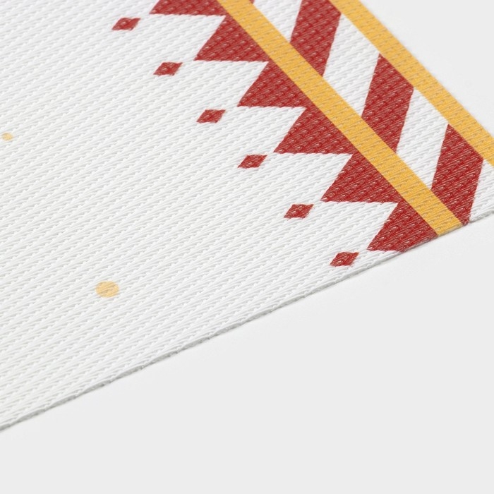 Салфетки новогодние на стол Доляна &laquo;Парк аттракционов&raquo;, 4 шт, сервировочная, 45&times;30 см