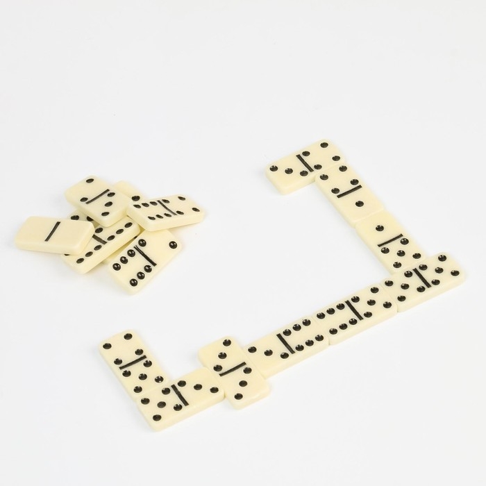 Домино Домино "Форкас", 9 х 15 см, костяшка 4 х 2 см, зеленое