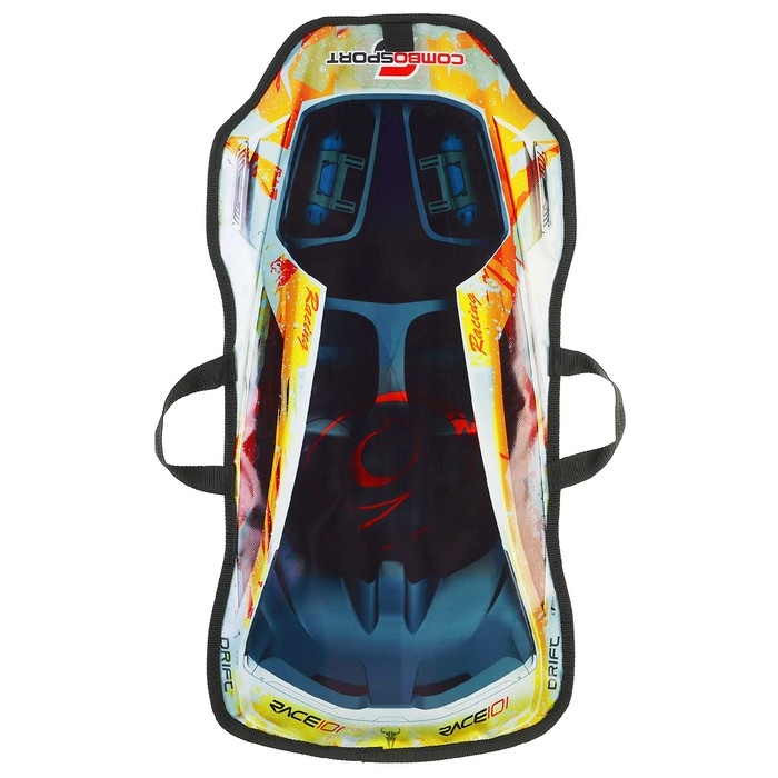 Санки-ледянки «Машинка №1»,77х38 см, цвета МИКС Санки-ледянки «Машинка №1»,77х38 см, цвета МИКС