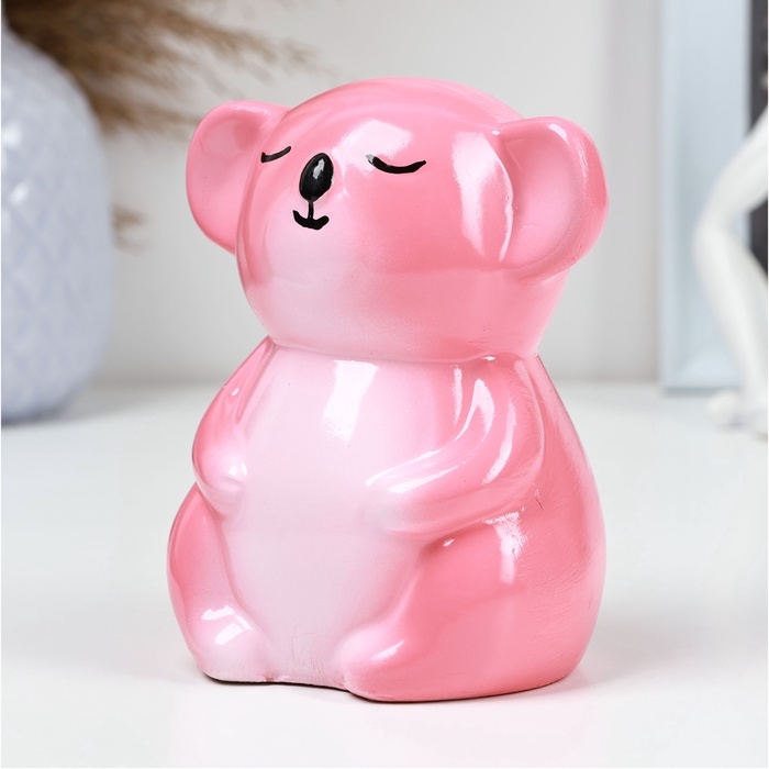 Копилка Копилка "Коала" 13х10см, розовая