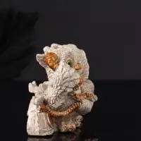 Фигурка гипс &laquo;Совы говорят по телефону&raquo; 8&times;12&times;7 см, слоновая кость