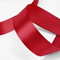 Лента атласная, 20 мм, 23&plusmn;1 м, красная №33
