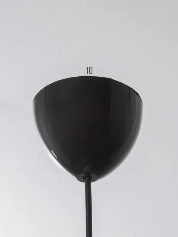 Светильник подвесной Светильник подвесной "Хоста" 1122/1, 1х15Вт, Е27, белый/черный 29х29х13(74) см