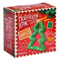 Выращивания кристаллов &laquo;Новогодняя елка&raquo;