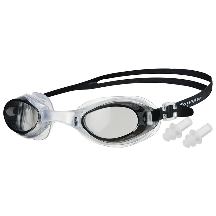 Очки для плавания ONLYTOP, беруши, цвета МИКС Очки для плавания ONLYTOP, беруши, цвета МИКС