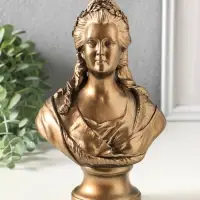 Бюст &laquo;Екатерина II&raquo;, фигура гипс, 21 см, под бронзу