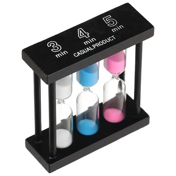 Часы песочные &laquo;Кальт&raquo;, на 3, 4, 5 минут, 3&times;9 см