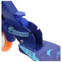 Самокат городской GRAFFITI Comfort 120, складной, колёса PU 120 мм, ABEC 7 Carbon, синий