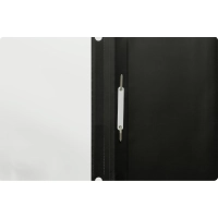 Скоросшиватель пластиковый A4 Attache черный 10шт/уп Россия