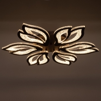 Люстра с ПДУ 1830/6CF LED 156Вт 3000-6000К диммер кофе 66х66х8 см BayerLux