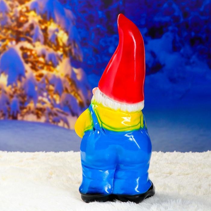 Садовая фигура  Садовая фигура "Гном с мешком" 51х25х22см