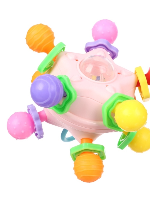 Развивающая сенсорная игрушка «Тянучка», с погремушкой, Крошка Я Развивающая сенсорная игрушка «Тянучка», с погремушкой, Крошка Я