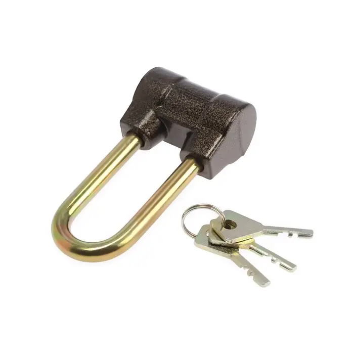 Замок навесной, тип 7.7 усиленный, 55&times;116 мм, 3 ключа