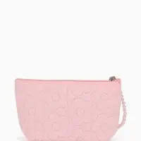 Косметичка дор Цветок 22*6*16, отд на молнии, розовый