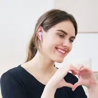 Наушники беспроводные Hoco EW39, TWS, вакуумные, Bluetooth 5.3, 30/300 мАч, шумоподавление, фиолетовые