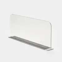 Пластиковый разделитель на Т-основании высотой 15 см, с магнитным скотчем, L=38 см