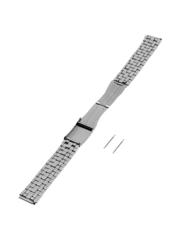 Ремешок для часов &laquo;Соломон&raquo;, 18 мм, металл, длина 18 см, цвет золото-хром