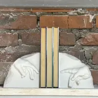 Гипсовая фигура держатель для книг (2 РУКИ) «Сотворение Адама. Фрагмент» Гипсовая фигура держатель для книг (2 РУКИ) «Сотворение Адама. Фрагмент»