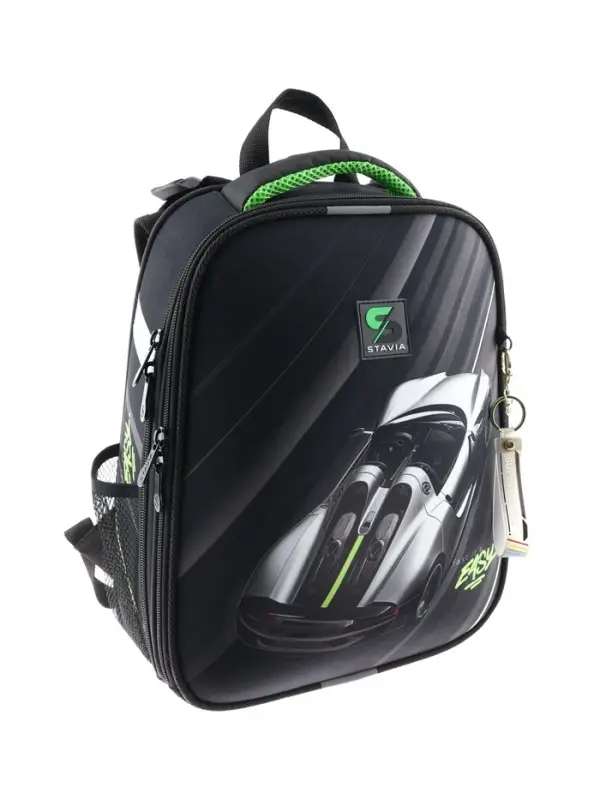 Рюкзак каркасный, школьный, 38×30×16 см, эргономичная спинка, Stavia «Гонка» Рюкзак каркасный, школьный, 38×30×16 см, эргономичная спинка, Stavia «Гонка»