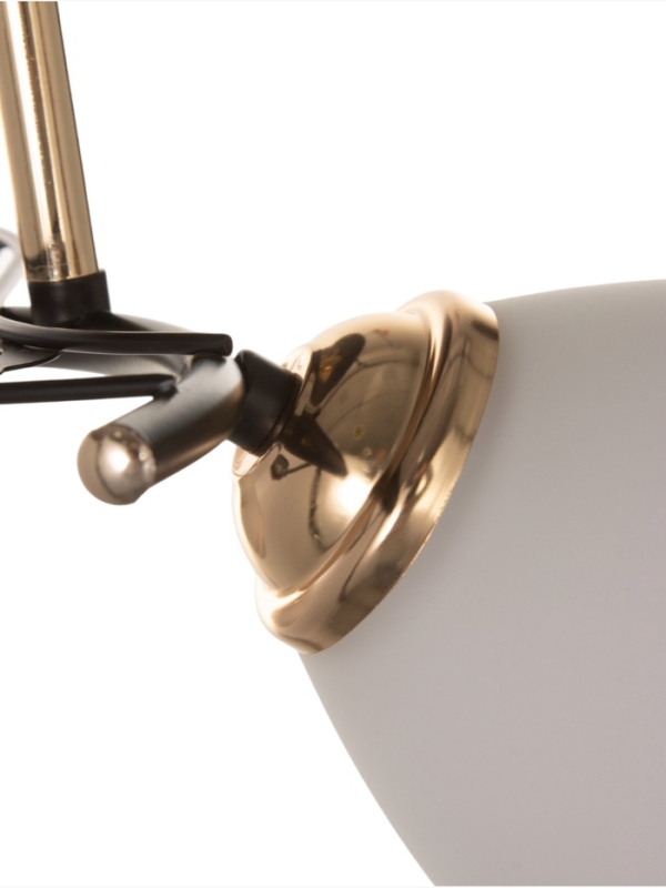 Люстра Люстра "Кира" 2х40Вт Е27 черный/золото