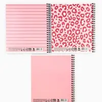Тетрадь в клетку, 48 л., А5, на спирали, блок №1, Pink, МИКС