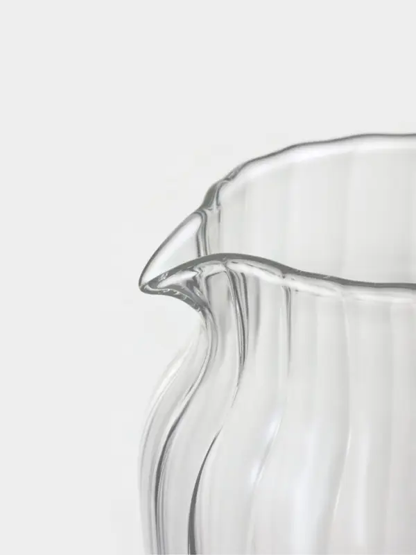 Кувшин стеклянный "Богема.Дольки", 1000 мл, 12,5х16х20,5 см