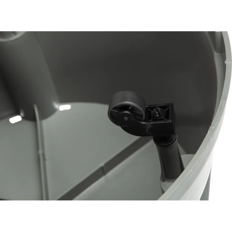 Стремянка Табурет - стремянка тумба серая Комус