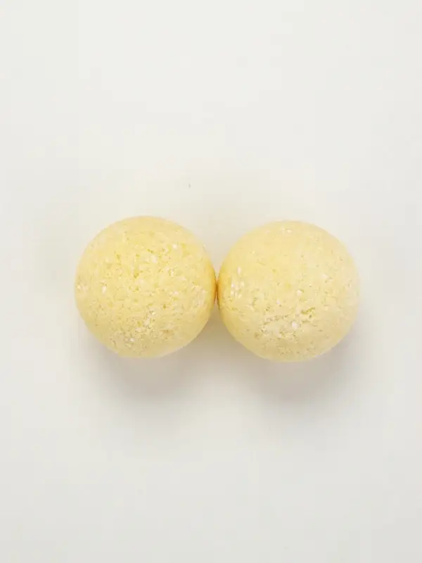 Бомбочки для ванны &laquo;С новым годом!&raquo;, 2&times;40 г, аромат сладкий банан, Чистое счастье