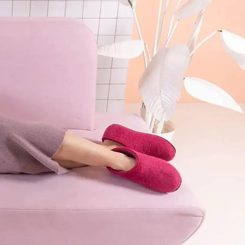 Домашние валенки Cant, розовые (вереск), размер 35 Домашние валенки Cant, розовые (вереск), размер 35