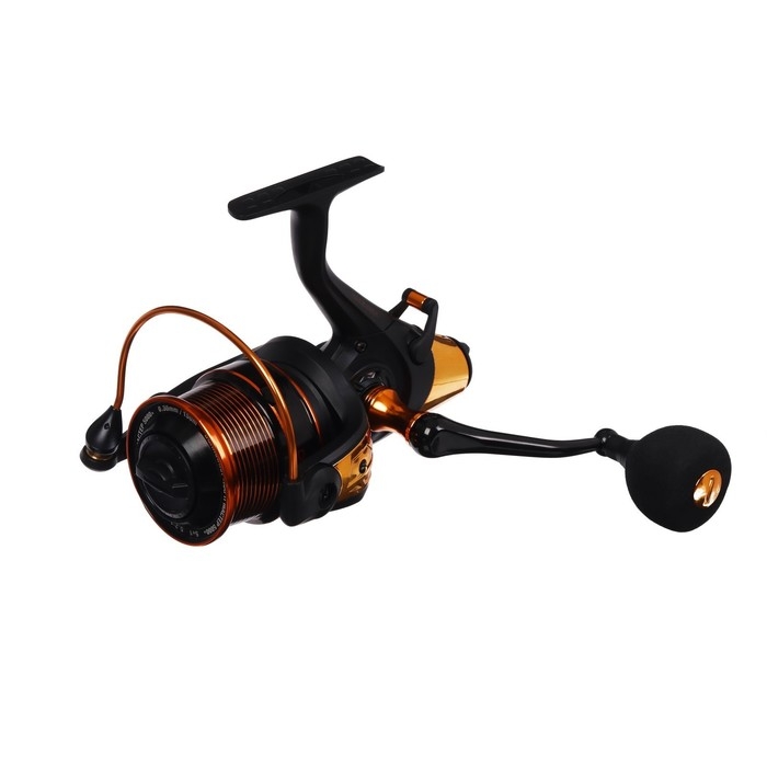 Катушка б/ин с бейтранером  Катушка б/ин с бейтранером "Волжанка" Карп Мастер 5000, 5+1 подшиник, 5.2:1