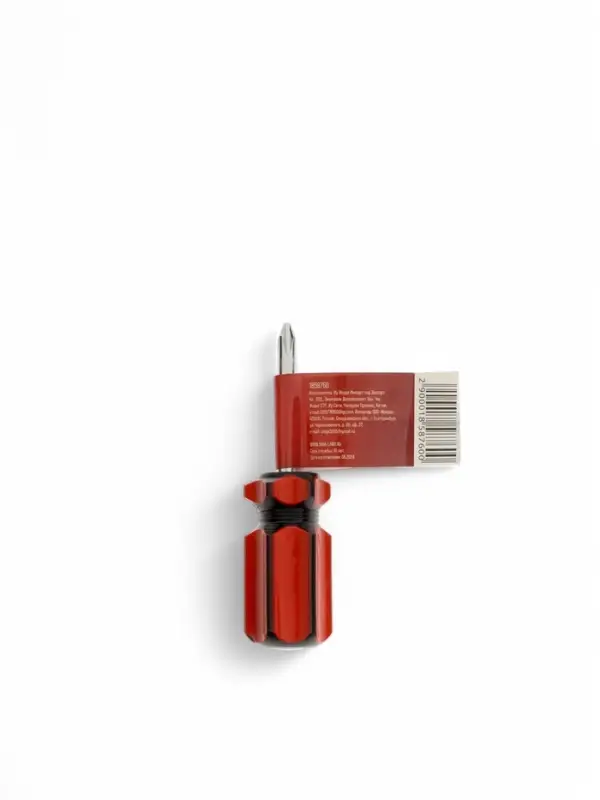 Отвертка крестовая ЛОМ, пластиковая рукоятка, PH2×38 мм Отвертка крестовая ЛОМ, пластиковая рукоятка, PH2×38 мм