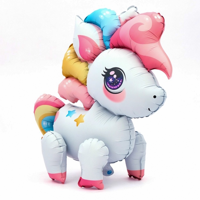 Детская игрушка Шар фольгированный 22 Детская игрушка Шар фольгированный 22" "Малыш единорог", матовый