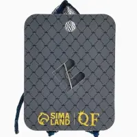 Брошь &laquo;Стрекоза&raquo; плетёная, цвет сине-чёрный