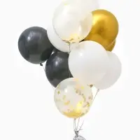 Воздушные шары латексные 12" &laquo;Золотой микс&raquo;, набор 30 штук