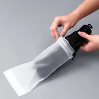 Чехол для зонта, фасовка - 4 шт., 25&times;12 см, белый
