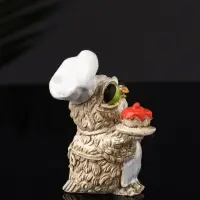 Набор фигурок &laquo;4 совы на подносе&raquo;, 23.5&times;13&times;10 см, бежевый