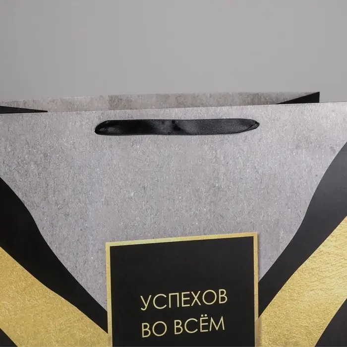 Пакет подарочный ламинированный, упаковка, &laquo;Успехов во всем&raquo;, XL 49&times;40&times;19 см