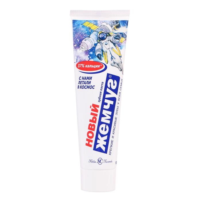 Зубная паста «Новый жемчуг», кальций, 100 мл Зубная паста «Новый жемчуг», кальций, 100 мл