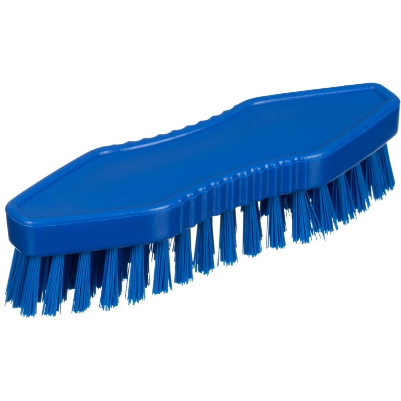 Щетка ручная скраб FBK 180х60мм жесткая синяя 15062-2