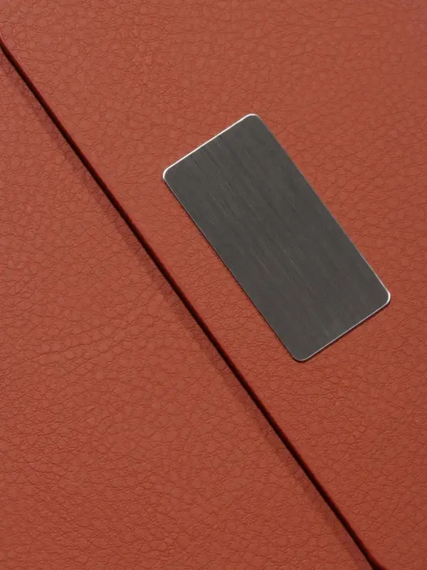 Ежедневник недатированный формат А5, с клапаном, 112л, линия, пвх, Коричневый Ежедневник недатированный формат А5, с клапаном, 112л, линия, пвх, Коричневый