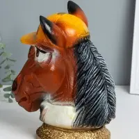Копилка "Конь в кепке" 26х14,5х21,5 см