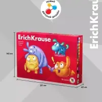 Гуашь 24 цвета по 20 мл, ErichKrause Jolly Friends, в картонной коробке