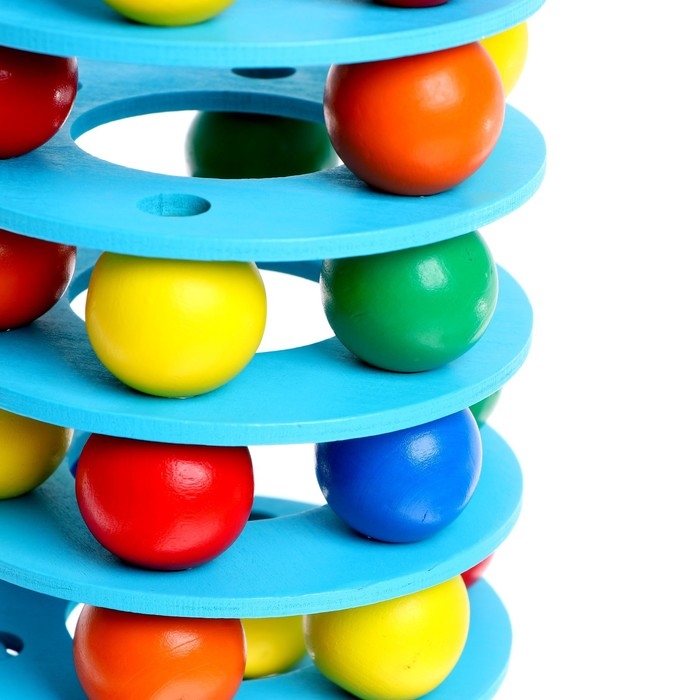 Детский развивающий набор «Построй башню», 15 × 20,5 × 10,5 см Детский развивающий набор «Построй башню», 15 × 20,5 × 10,5 см