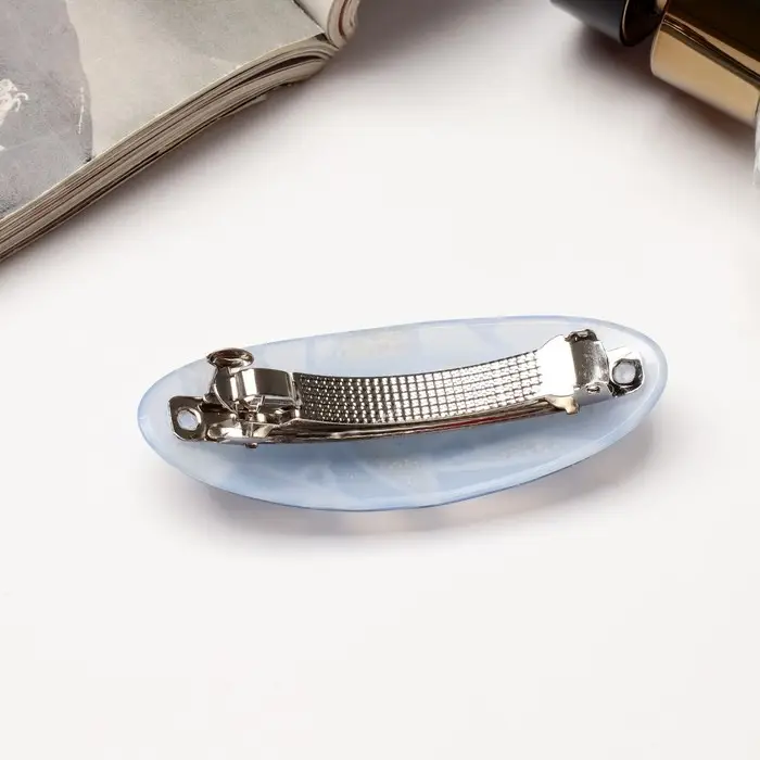 Заколка - автомат для волос «Адель», геометрия, 6 см, МИКС Заколка - автомат для волос «Адель», геометрия, 6 см, МИКС